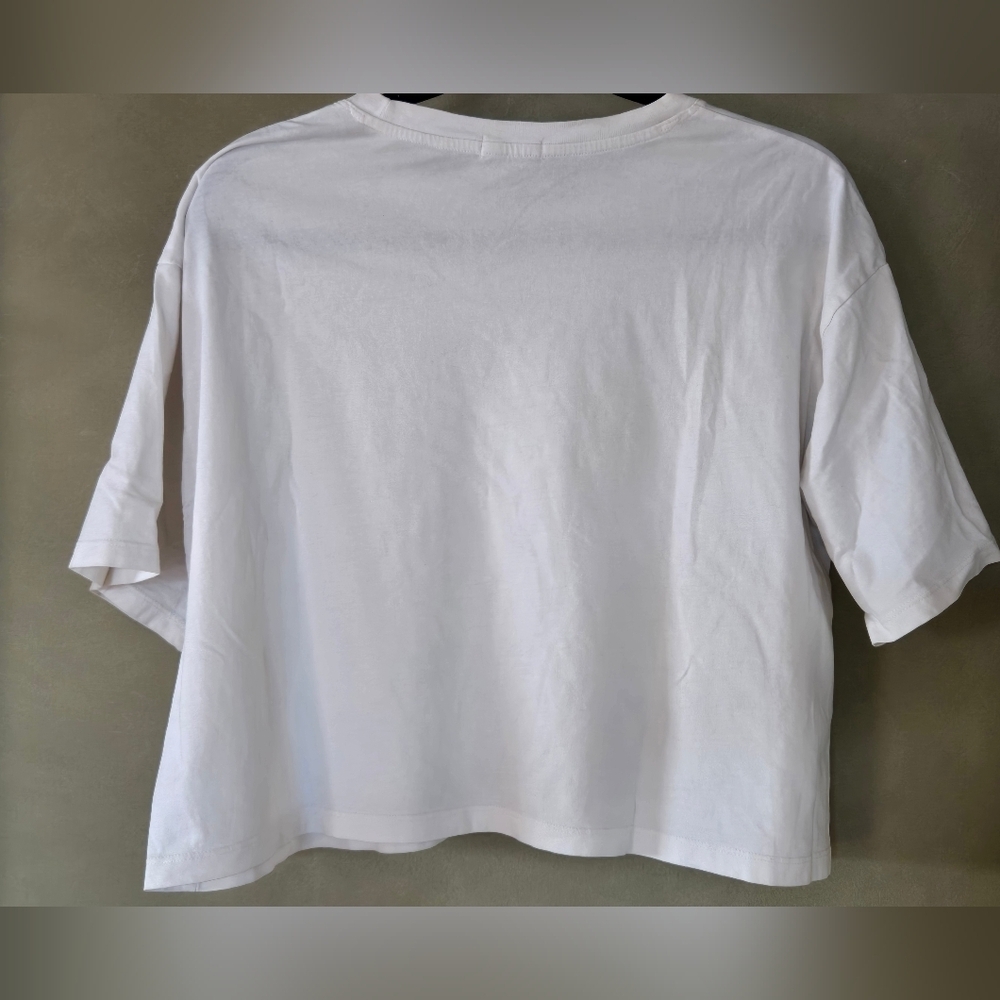 Ardene | 'Sunshine State Of Mind' Graphic Beige Tee, Size L - Picture 3 of 6